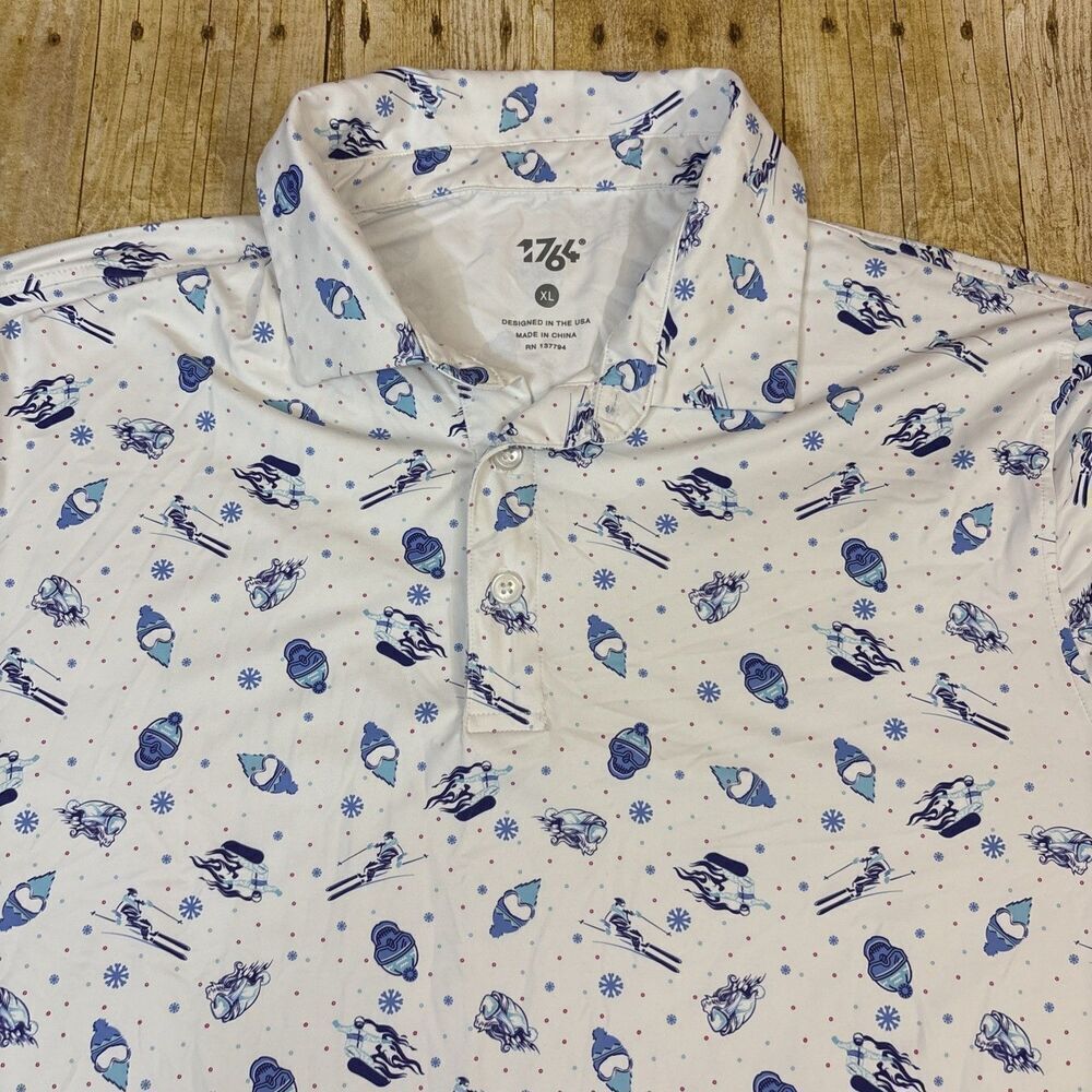 1764 Golf Polo Shirt Mens Size XL